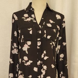 Pink Rose print Candies Blouse